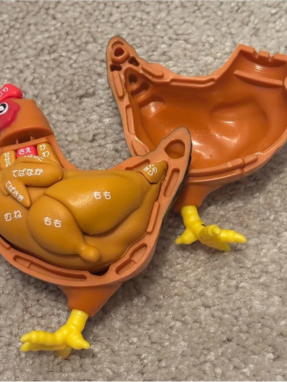 Megahouse Chicken 3D Puzzle Kaitai Puzzle Yakitori Plastic Chicken Toy Bandai